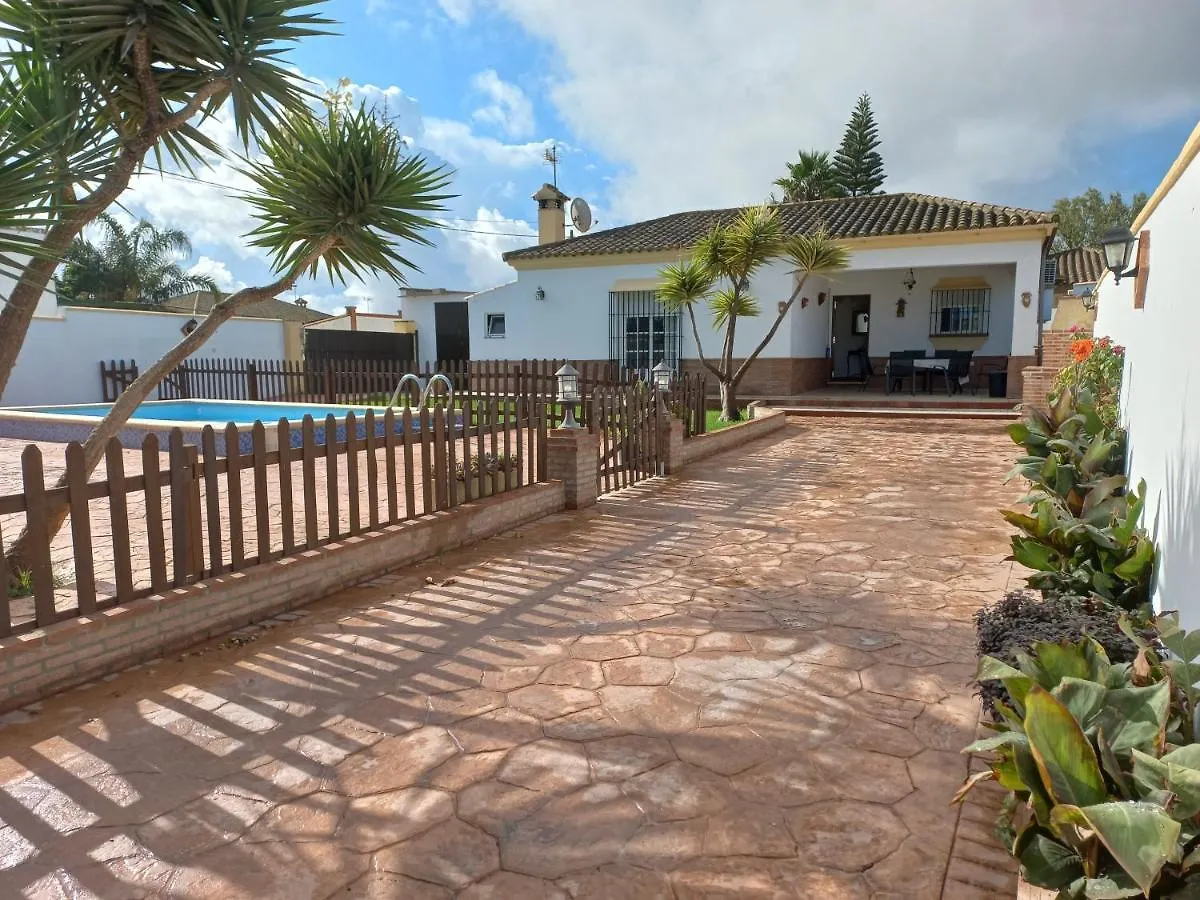 Casa Rafael-Chalet Con Piscina Privada Chiclana de la Frontera Semesterbostad